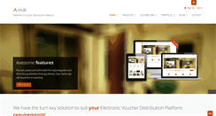 Desktop Screenshot of ihub.co.za